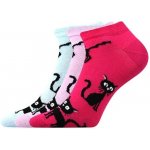 Boma PIKI 33 vzorované ponožky vzor KOČKA mix barev – Zboží Mobilmania