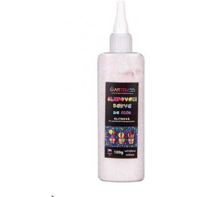 Artemiss Slupovací barva glitrová transparentní 100g 52 červená – Zboží Dáma