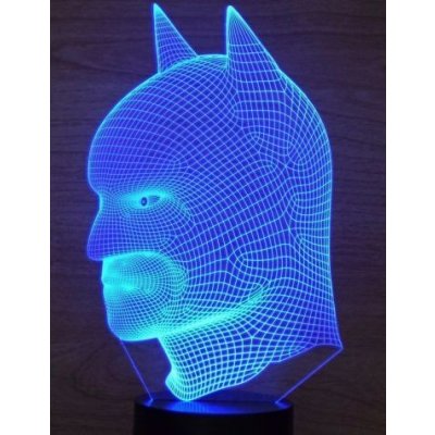 Beling Dětská lampa Batman 7 barevná S1118