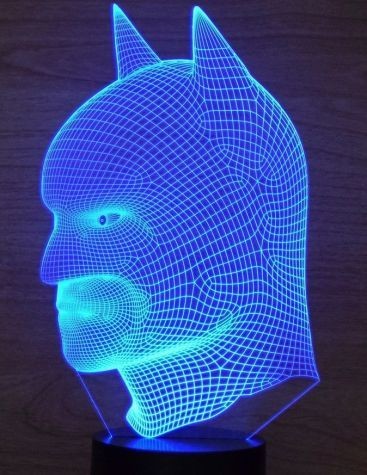 Beling Dětská lampa Batman 7 barevná S1118