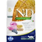 N&D GF jehněčí & Blueberry Adult Cat 0,3 kg – Zboží Mobilmania