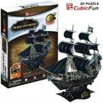 CubicFun 3D puzzle Pirátská loď - Pomsta královny Anny 180 ks – Sleviste.cz