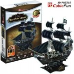 CubicFun 3D puzzle Pirátská loď - Pomsta královny Anny 180 ks – Sleviste.cz