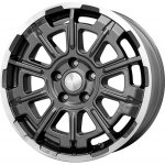Brock B45 7,5x18 6x139,7 ET50 himalaya grey polished | Zboží Auto