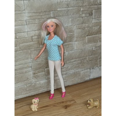 Barbie sportovní komplet modrozelený a bílý – Zboží Mobilmania