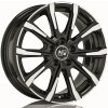 Alu kolo, lité kolo MSW 79 7x17 5x108 ET50 gloss black polished