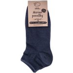 Letní kotníkové merino ponožky 2ks Šedá – Hledejceny.cz