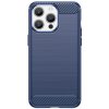 Pouzdro a kryt na mobilní telefon Apple Pouzdro MG Carbon iPhone 15 Pro Max, modré