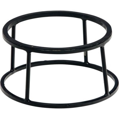 Bufetový stojan kulatý protiskluzový Style Point 22/24x12 cm, černý – Zboží Mobilmania