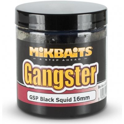 Mikbaits Gangster GSP Black Squid boilies v dipu 250 ml 16 mm – Sleviste.cz