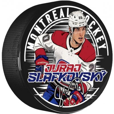 FansArena Puk Juraj Slafkovský #20 Montreal Hockey Town Exclusive Collection Montreal Canadiens NHL – Zboží Dáma