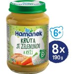 Hamánek Krůta s gratinovanou zeleninou a rýží 190 g – Zboží Dáma
