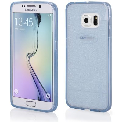Pouzdro QULT Case Samsung G925 S6 EDGE SHINE modré