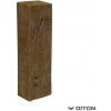 Příslušenství k plotu Imitace dřeva DITON Palisáda vzor DUB - D90/25 - DUB TMAVÝ