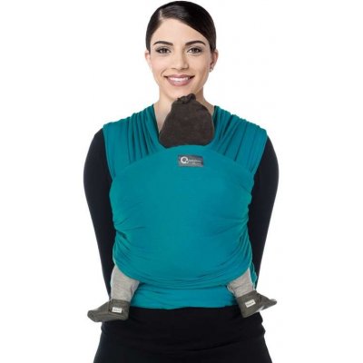 Babylonia Tricot Slen šátek col. 968 Tropical petrol organic – Sleviste.cz