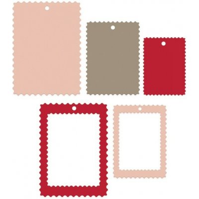 DP Craft Vyřezávací šablony poštovní známky 3 ks – Hledejceny.cz