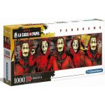 Clementoni 39545 NETFLIX La Casa de Papel panorama 1000 dílků – Zboží Mobilmania