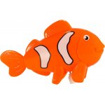 FunPlay 6946 Plovoucí ryba do koupele natahovací 12 x 7,oranžová 5 cm – Zboží Dáma