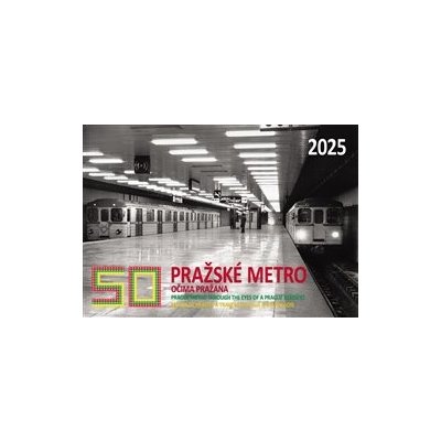 Pražské metro očima Pražana 50 let 2025 – Zboží Mobilmania