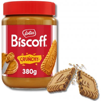 Lotus Biscoff Crunchy Pomazánka 380 g – Zbozi.Blesk.cz
