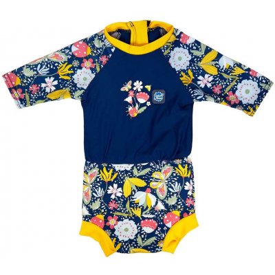 Splash About Plavky Happy Nappy kostýmek rukáv Sunsuit Garden Delight – Zbozi.Blesk.cz