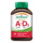 Jamieson Vitamíny A+D 10000/800IU Premium 100 kapslí – Hledejceny.cz