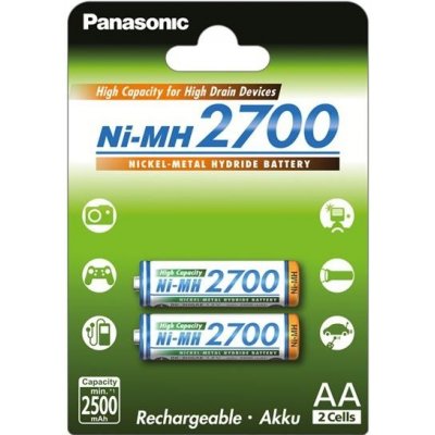 Panasonic 2700 AA 2ks 3HGAE/2BE – Zboží Živě