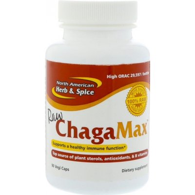 North American Herb & Spice Raw ChagaMax 90 kapslí – Hledejceny.cz