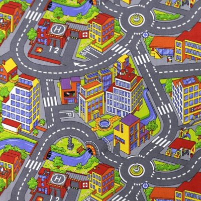 Associated Weavers Big City silnice vícebarevné – Zbozi.Blesk.cz