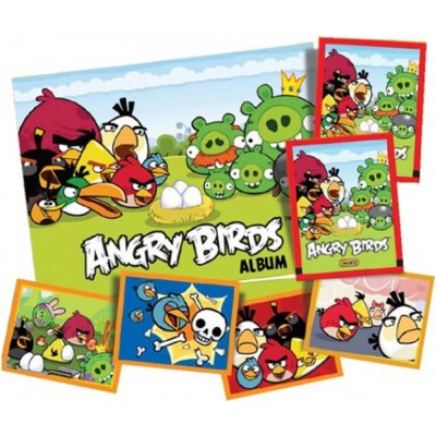 Angry Birds album na nálepky