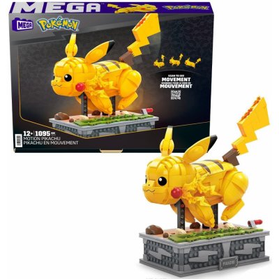 Mattel Pokémon Stavebnice MEGA CONSTRUX sběratelský Motion Pikachu – Zboží Mobilmania