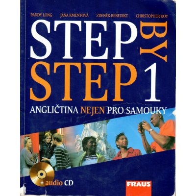 Step by Step 1 - učebnice + audio CD /1ks/ - Long P.,Kmentová J.,Benedikt Z.,Koy Ch.
