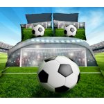 Xpose bavlna povlečení 3D povlečení FOTBAL 140x200 70x90 – Zboží Mobilmania