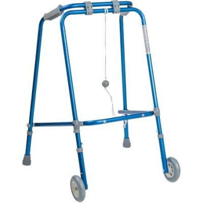 Hundred RF-100Hliníkové skládací chodítko modré – Zboží Dáma