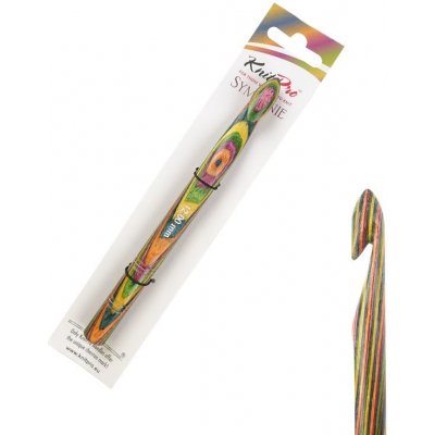 Dřevěný háček KnitPro Symfonie 12 mm – Zboží Dáma