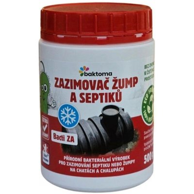Baktoma Bacti ZA Zazimovač žump a septiků 0,5 kg – Zboží Mobilmania