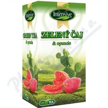 Vitto Tea Intensive Zelený čaj s opuncií porcovaný 40 g 20 x 2 g