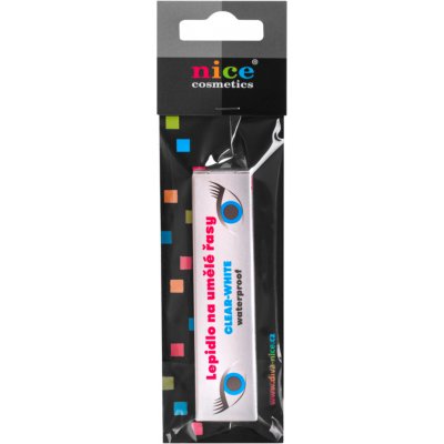 nice cosmetics lepidlo na umělé řasy transparentní 7 g – Hledejceny.cz