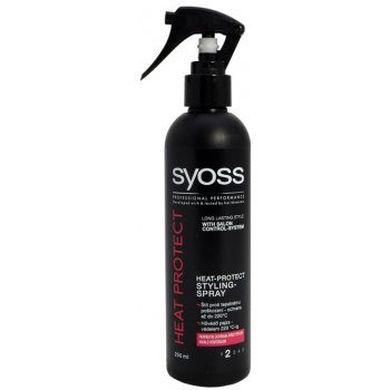 Syoss Heat Protect Styling Spray uhlazující sprej pro žehlení vlasů 250 ml