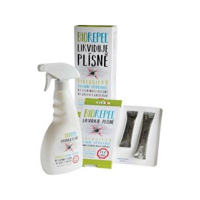 Bio Repel chytrá houba proti plísním na zdivo a omítky, 0,5 l + 1 g + 2 g – Sleviste.cz
