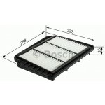 Vzduchový filtr Bosch F 026 400 163 – Hledejceny.cz