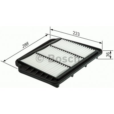 Vzduchový filtr Bosch F 026 400 163 – Hledejceny.cz