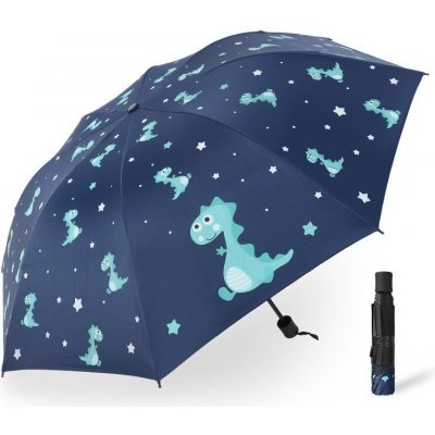 Carla deštník dětský skládací s dráčkem tm.modrý – Zboží Mobilmania