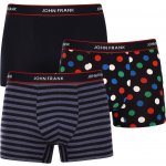 John Frank pánské boxerky JF3BNSB03 3 Pack – Zboží Mobilmania