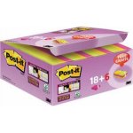 Post-it Samolepící bločky POST-IT Super Sticky (622-P24SSCOL), 47,6x47,6mm, 18+6x90 karet, mix barev, ZDARMA – Hledejceny.cz