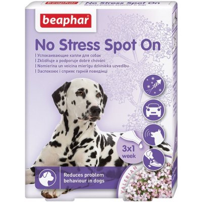 Beaphar No Stress Spot On pro psy sol 3 x 0,7 ml – Zboží Mobilmania
