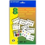 Centropen Šablony k foukacím fixům SET D+ písmena a číslice – Zbozi.Blesk.cz