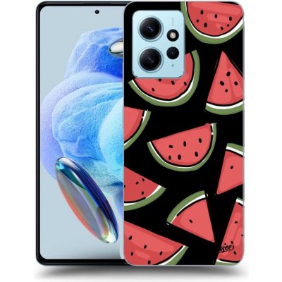 Pouzdro Picasee silikonové Xiaomi Redmi Note 12 4G - Melone černé – Zboží Mobilmania