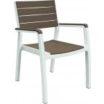 KETER plastová křeslo HARMONY ARMCHAIR cappuchino