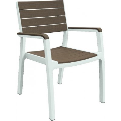 KETER plastová křeslo HARMONY ARMCHAIR cappuchino